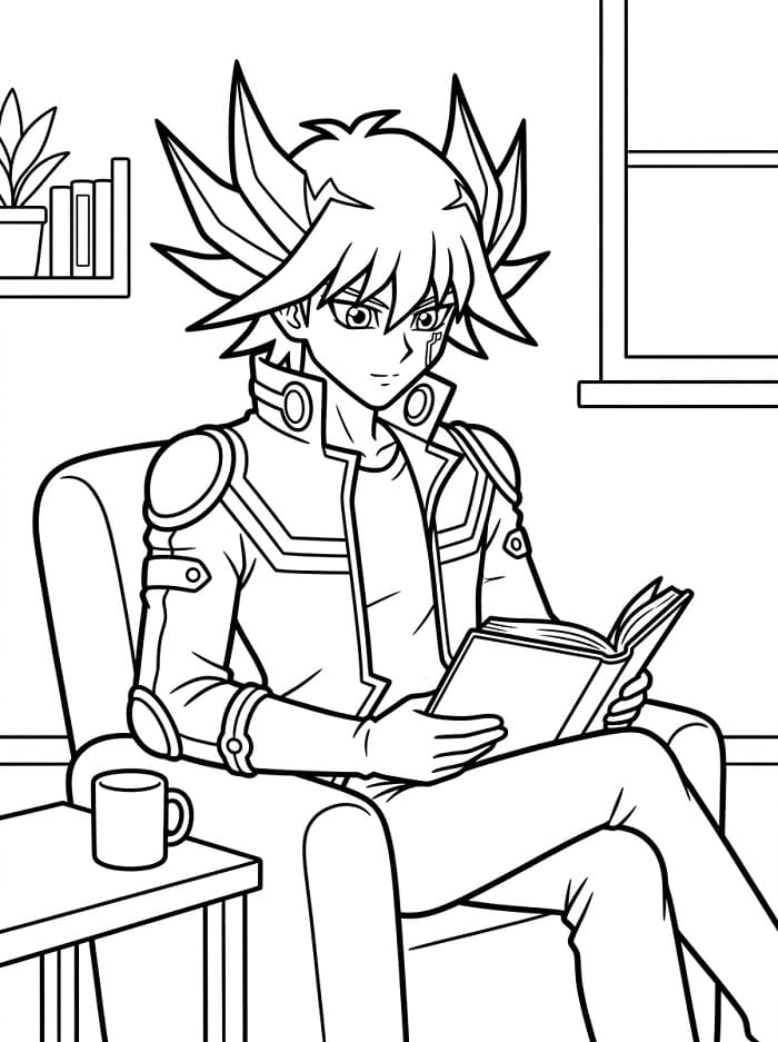 Yusei Fudo in Yu-gi-Oh