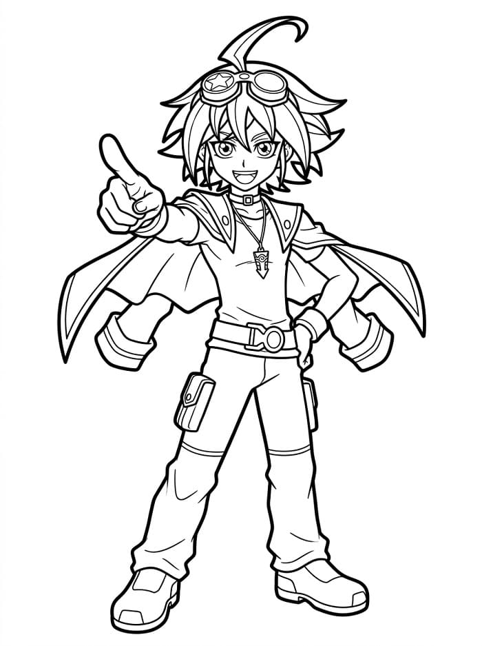 Yuya Sakaki Anime Yu-Gi-Oh