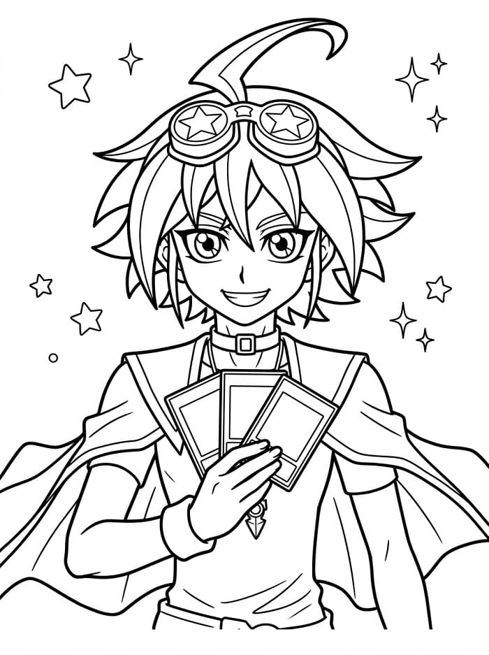 Yuya Sakaki and Cards