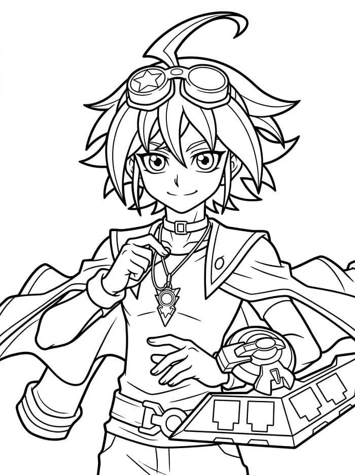 Yuya Sakaki from Yu-Gi-Oh